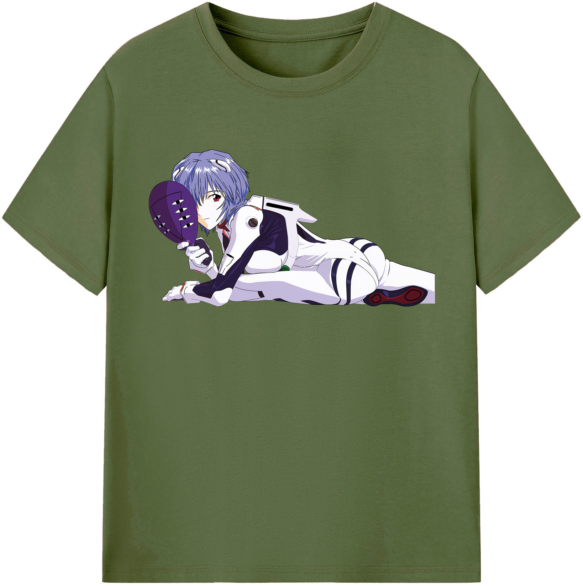 （画像用） EVA 新世紀エヴァンゲリオン 綿100％半袖Tシャツ（フロントプリント）